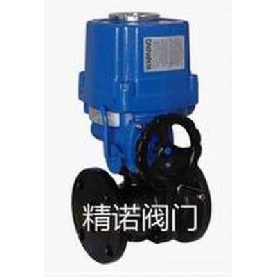 Q941FH多功能电动调节法兰球阀
