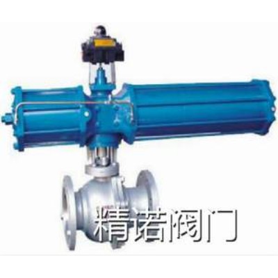 Q641FH气动法兰球阀