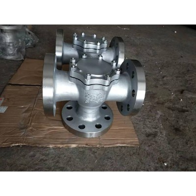 Q45Y-100RL DN65一体式三通硬密封球阀