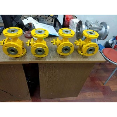 Q44Y-16C DN25L型三通球阀